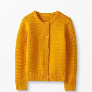 Hanna Andersson Gold Classic Cardigan